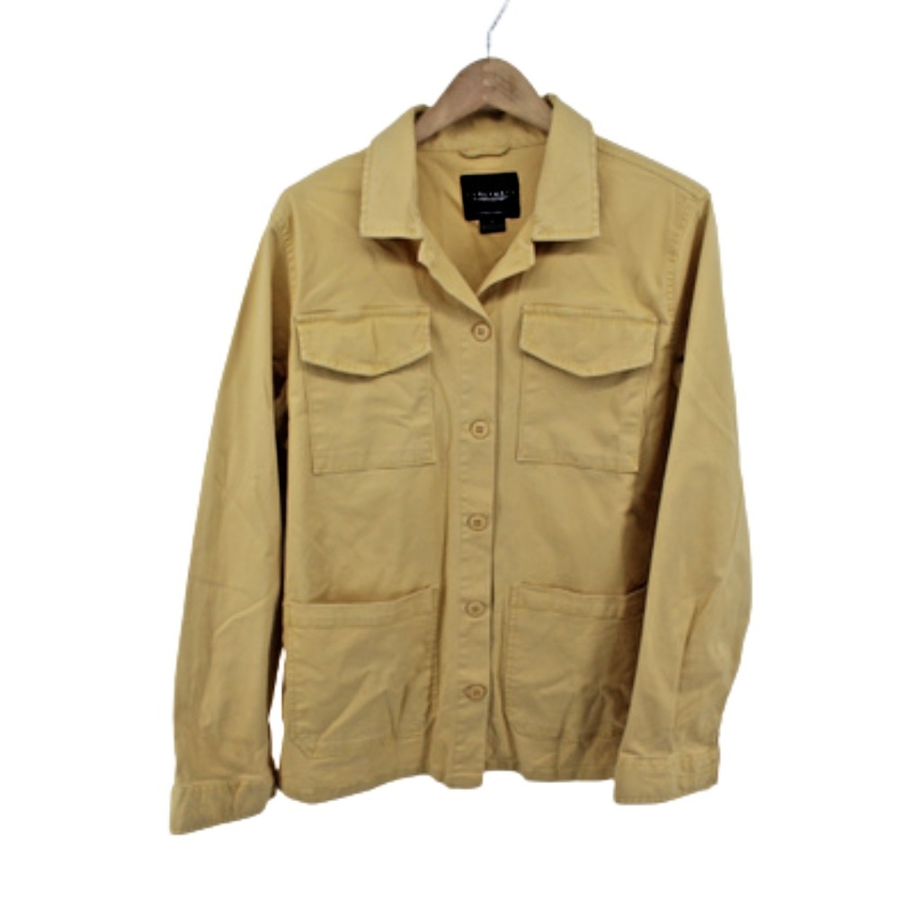 Anthropologie Sanctuary Utility Jacket XL Gorpcore Shacket Barn Coat‎ Yellow